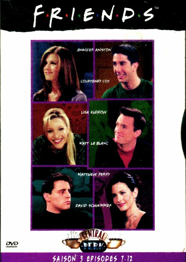Livrenpoche : Friends, Saison 3, épisodes 7 à 12 - XXX - DVD