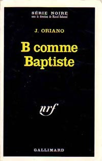 Livrenpoche : B comme Baptiste - Janine Oriano - Livre