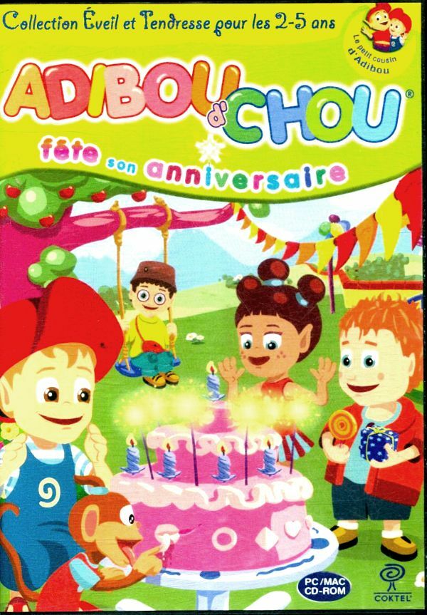 Livrenpoche : Adibou d'Chou fête son anniversaire - XXX - DVD