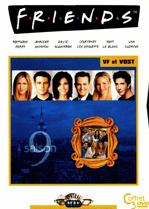 Livrenpoche : Friends - L'Intégrale Saison 9 : Épisodes 1 à 24 - Édition 3 DVD - XXX - DVD