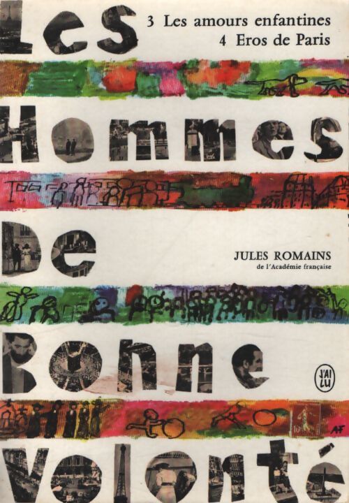 Les hommes de bonne volonté Tome II : Les amours enfantines / Eros de Paris - Jules Romains - Livre