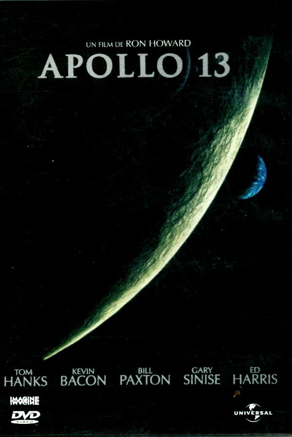 Livrenpoche : Apollo 13 - Gary Sinise, Ron Howard, Tom Hanks, Kevin Bacon, Bill Paxton, Ed Harris, Kathleen Quinlan - DVD