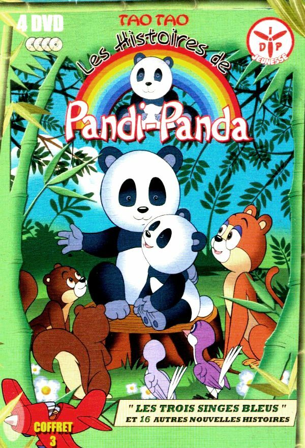 Livrenpoche : Pandi Panda-Partie 3-Coffret 4 DVD - XXX - DVD