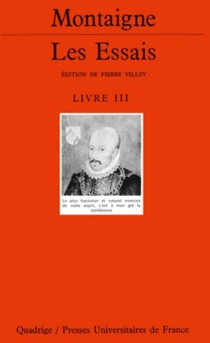 Livrenpoche : Les essais Tome III - Michel De Montaigne - Livre