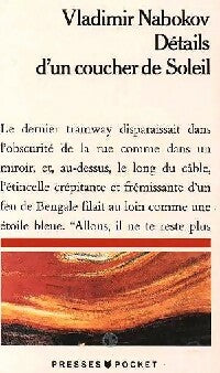 Livrenpoche : Détails d'un coucher de soleil - Vladimir Nabokov - Livre