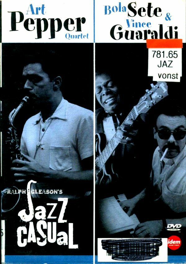Livrenpoche : Collection Ralph Gleason's Jazz Casual : Art Pepper - XXX - DVD