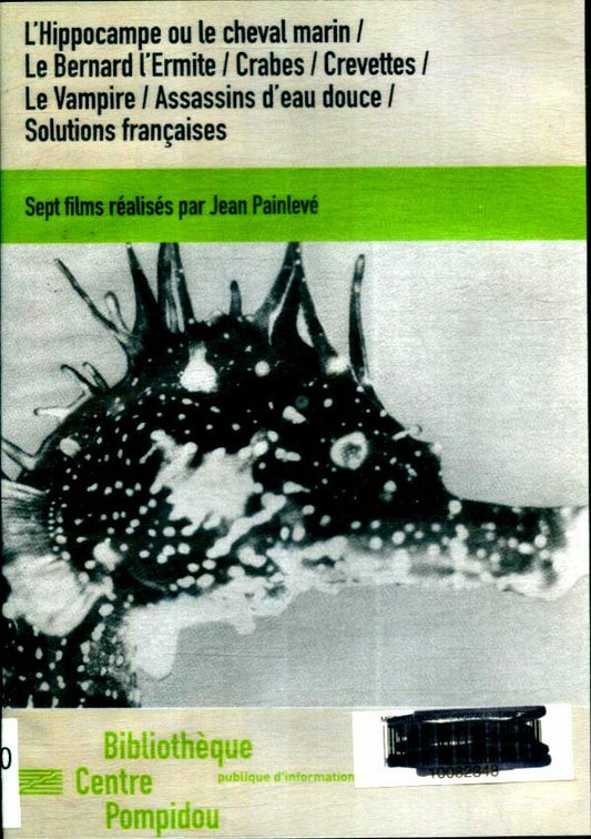 Livrenpoche : L'Hippocampe ou le cheval marin... (noir et blanc) - Jean Painlevé - DVD