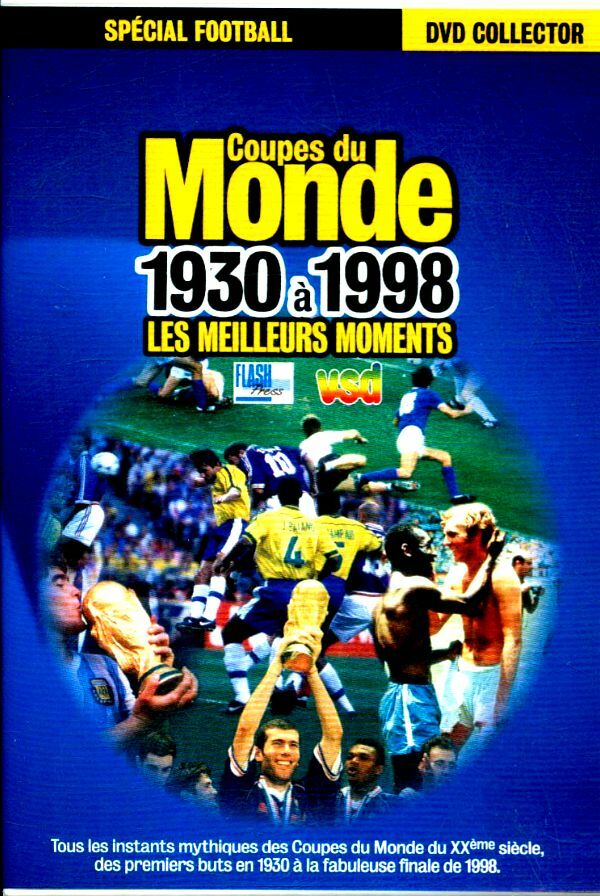 Livrenpoche : Coupes du monde 1930 à 1998 les meilleurs moments - XXX - DVD