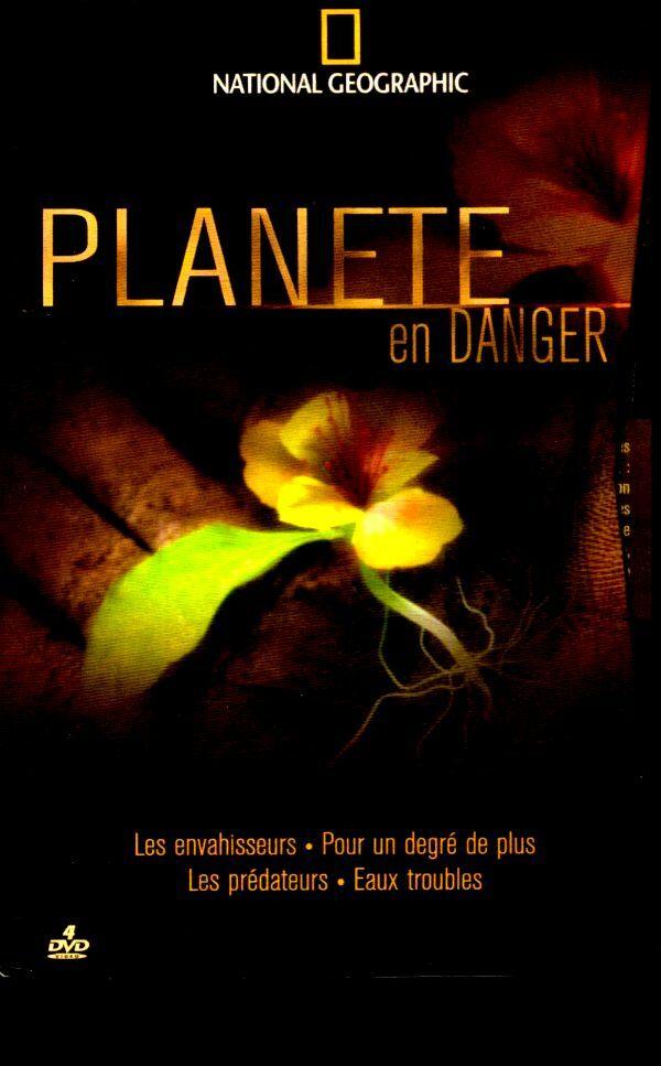 Livrenpoche : National Geographic - Vol. 1 : La Planète en danger - Coffret 4 DVD - Compilation - DVD