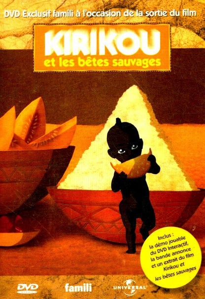Livrenpoche : Kirikou et les bêtes sauvages - Michel Ocelot, Bénédicte Galup - DVD