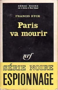 Livrenpoche : Paris va mourir ! - Francis Ryck - Livre