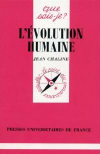 Livrenpoche : L'évolution humaine - Jean Chaline - Livre