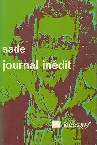 Livrenpoche : Journal inédit - D.A.F. Marquis De Sade - Livre