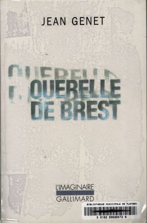 Querelle de Brest - Jean Genet - Livre