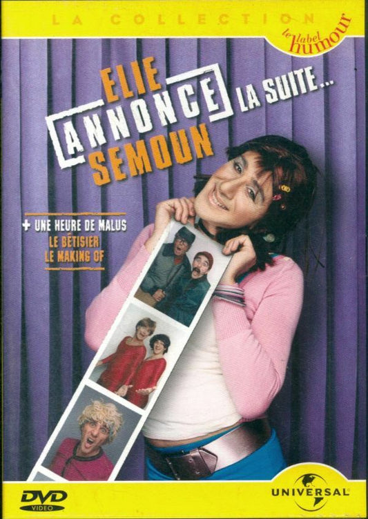 Livrenpoche : Elie : Annonce Semoun - La suite ... - Élie Semoun - DVD
