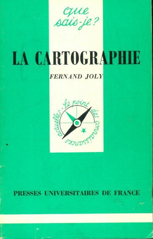 Livrenpoche : La cartographie - Fernand Joly - Livre