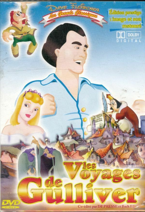 Livrenpoche : Les Voyages de Gulliver - Dave Fleischer - DVD