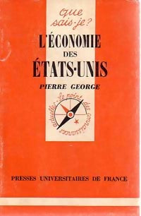 Livrenpoche : L'économie des Etats-Unis - Pierre George - Livre