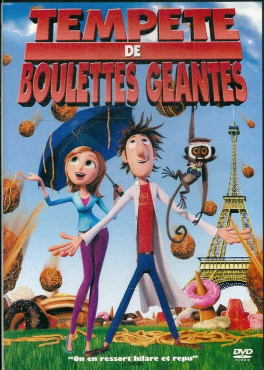 Livrenpoche : Tempête de boulettes géantes - Phil Lord, Christopher Miller - DVD