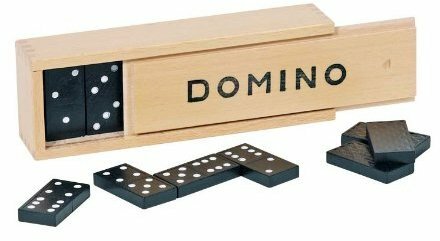 Livrenpoche : Dominos en Coffret Bois -  - jeuSociete