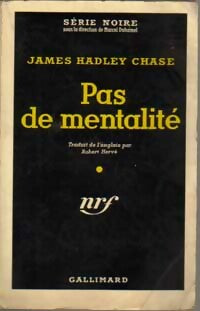 Livrenpoche : Pas de mentalité - James Hadley Chase - Livre
