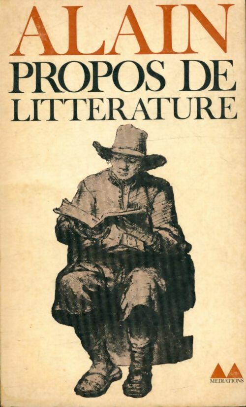 Livrenpoche : Propos de littérature - Alain - Livre