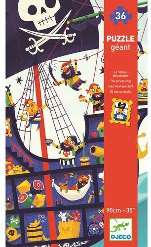 Livrenpoche : Le bateau des pirates - 36 pcs -  - jeuSociete