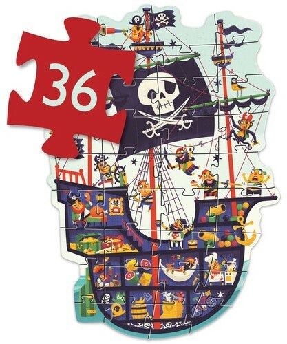 Livrenpoche : Le bateau des pirates - 36 pcs -  - jeuSociete