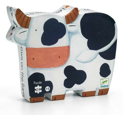 Livrenpoche : Les vaches à la ferme - 24 pcs -  - jeuSociete
