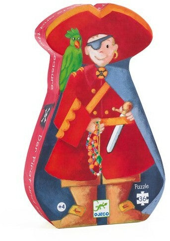Livrenpoche : Le pirate et son trésor - 36 pcs -  - jeuSociete