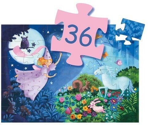 Livrenpoche : La fée et la licorne - 36 pcs -  - jeuSociete