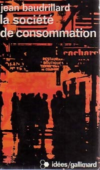 Livrenpoche : La société de consommation - Jean Baudrillard - Livre