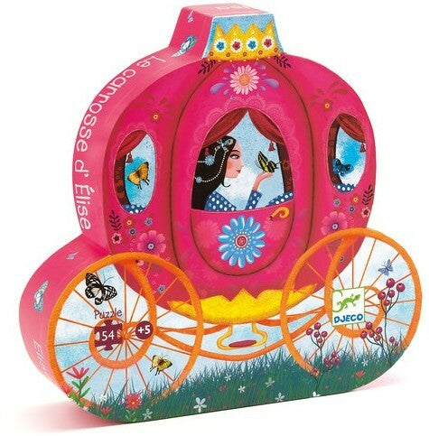 Livrenpoche : Le carrosse d'Elise - 54 pcs -  - jeuSociete