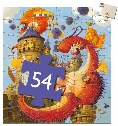 Livrenpoche : Vaillant et les dragons - 54 pcs -  - jeuSociete