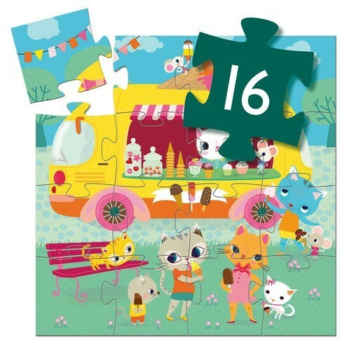Livrenpoche : Le glacier - 16 pcs -  - jeuSociete