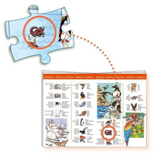 Livrenpoche : Animaux du monde - 100 pcs -  - jeuSociete