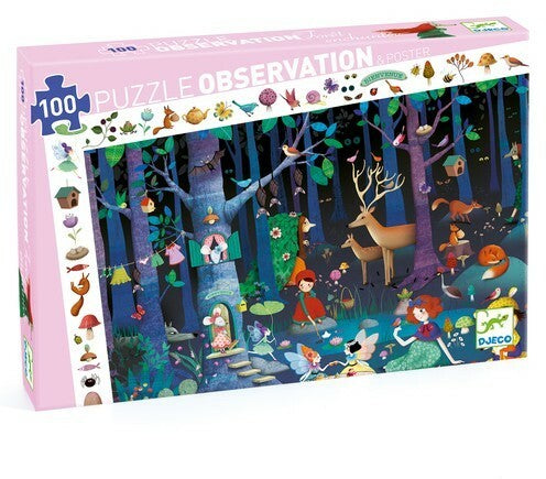 Livrenpoche : La forêt enchantée - 100 pcs -  - jeuSociete
