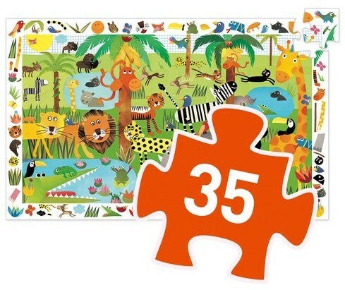Livrenpoche : La Jungle - 35 pcs -  - jeuSociete