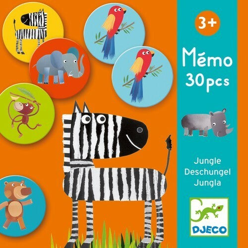Livrenpoche : Mémo jungle -  - jeuSociete