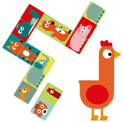 Livrenpoche : Domino animo-puzzle -  - jeuSociete