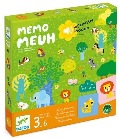 Livrenpoche : Memo Meuh -  - jeuSociete