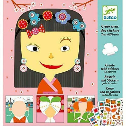 Livrenpoche : Tous différents - Stickers -  - jeuSociete