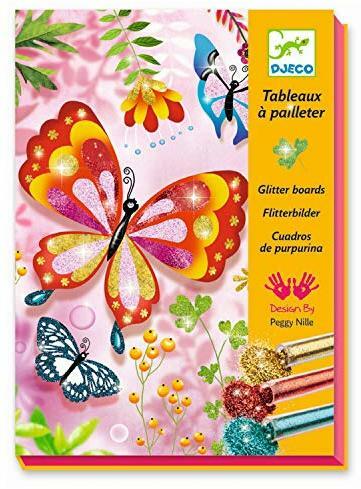Livrenpoche : Papillons à paillettes - Tableaux à pailleter -  - jeuSociete