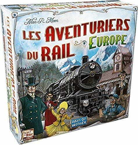 Livrenpoche : Les aventuriers du Rail Europe -  - jeuSociete