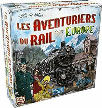 Livrenpoche : Les aventuriers du Rail Europe -  - jeuSociete