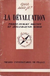 La dévaluation - P.-H. Breton, A.-D Sciior - Livre
