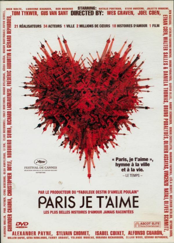 Livrenpoche : Paris je t'aime - XXX - DVD