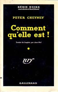 Livrenpoche : Comment qu'elle est ! - Peter Cheyney - Livre