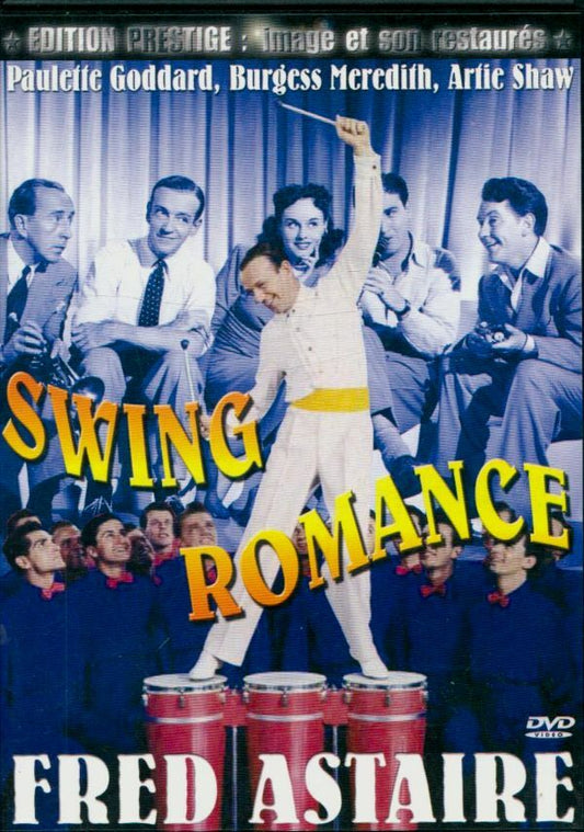 Livrenpoche : Swing romance - Fred Astaire, H.C. Potter, Paulette Goddard, Artie Shaw, Charles Butterworth, Burgess Meredith, Frank Melton - DVD