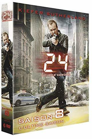 Livrenpoche : 24 Heures Chrono saison 8 - Coffret 6 DVD - Brad Turner, Nelson McCormick, Milan Cheylov, Michael Klick - DVD
